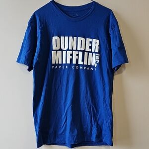 The Office Blue XL Short Sleeve Shirt